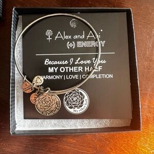 Alex and Ani My Other Half Charm Bracelet